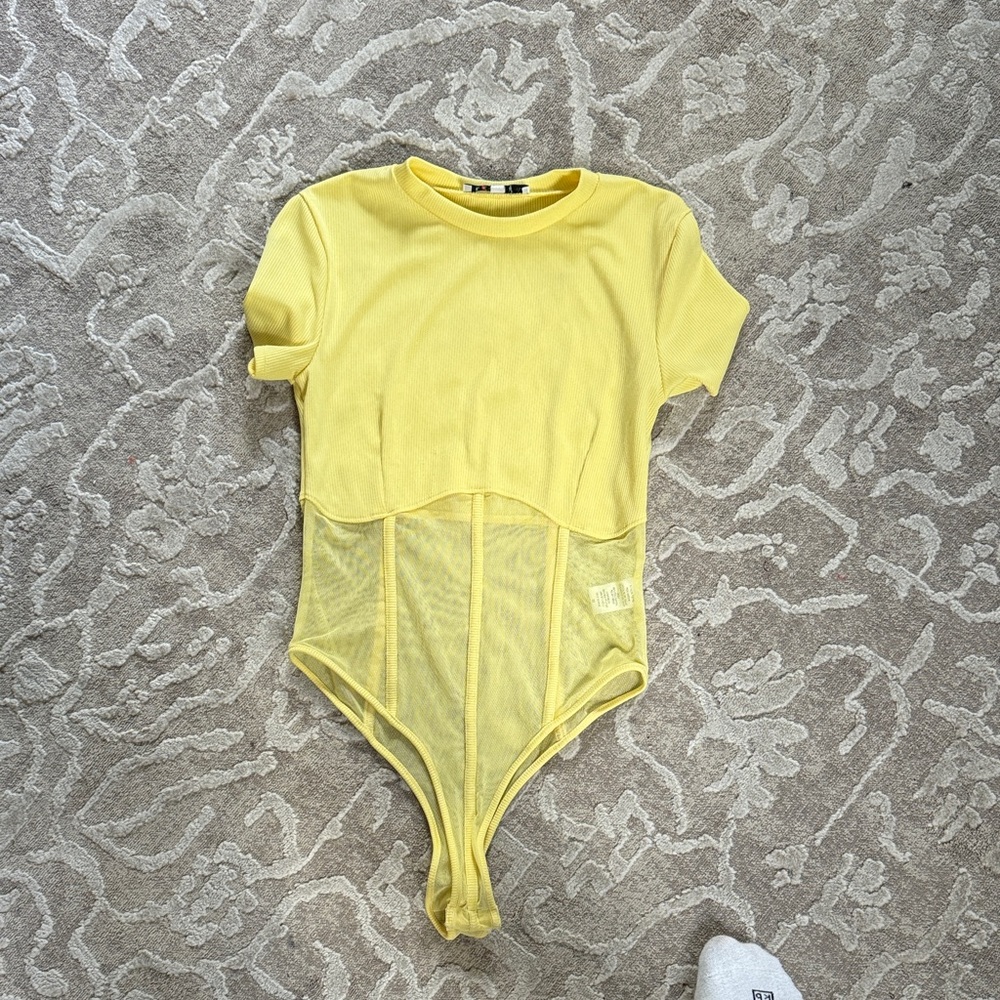 Love J Yellow Women's Bodysuit